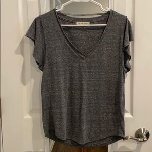 Freepeople heather grey shirt